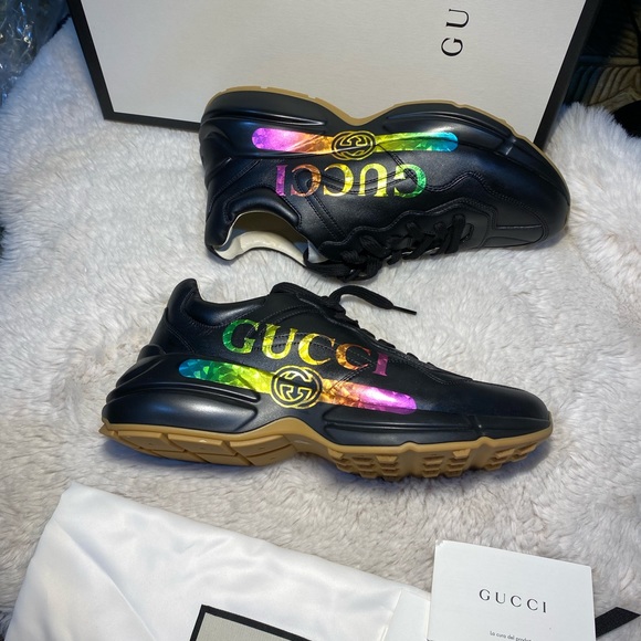 New authentic Gucci rhyton sneakers-Last pair available - Picture 7 of 16